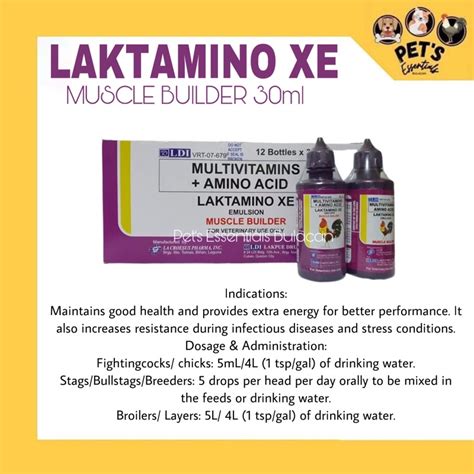 Laktamino XE Muscle Builder 30ml .